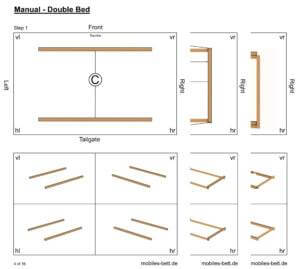 Construction Manual Double Bed