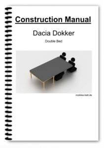 Cover Dacia Dokker Double Bed
