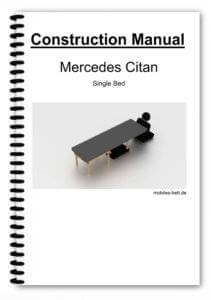 Cover Mercedes Citan Single Bed