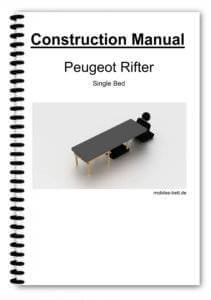 Cover Peugeot Rifter Single Bed
