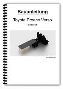 Bauanleitung - Toyota Proace Verso Einzelbett
