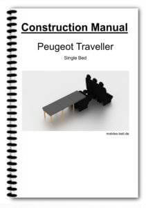 Construction Manual - Peugeot Traveller Single Bed