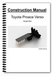 Construction Manual - Toyot Proace Verso Single Bed