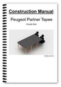 Peugeot Partner Tepee Double Bed